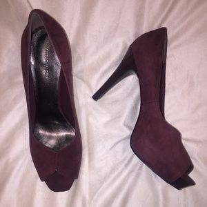 Nine West Bonfireo  Platform Peep Toe Heels